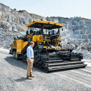 Quarry and haul-road customer lead
